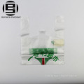 T-shirt en plastique de HDPE imprimé sacs d&#39;emballage commerciaux